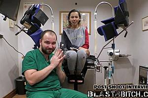 Kalani Luana's Back Blasted with Cum in POV Latex Scene