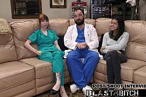 Oh wow, Ditria Rose's pussy creampied in POV close-up!