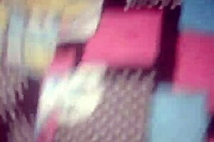 The girl was shaking her booty in different tempting ways