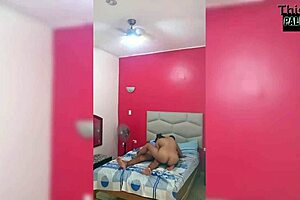 Amazing amateur couple has sex, cutie gets powerful creampie after hot bath