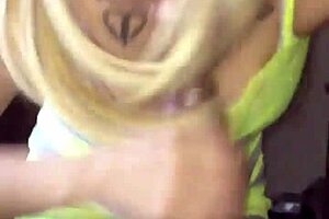 Ant G Receives Sloppy Blowjob with Gagging and Choking on Monster Cock