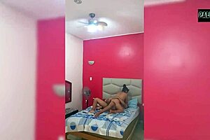 Amazing amateur couple has sex, cutie gets powerful creampie after hot bath