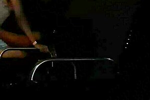 Latina accountant rides monster cock in sensual anal sex at night, moaning loudly in this public adventure.