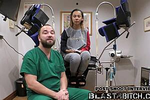 Kalani Luana's Back Blasted with Cum in POV Latex Scene