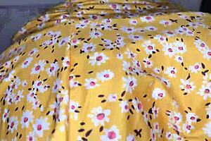 Naughty nurse slurps cum on her break from the neighbors