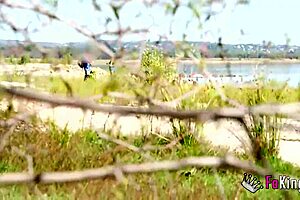 Briseida myers is so horny in the swamp, she wants to fuck now!