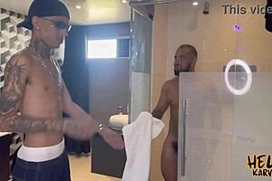 discovering my partner's hidden pussy and tasting it to compare with a woman's