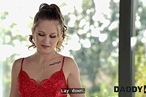 slutty gf sucks cock then stripteases for friend