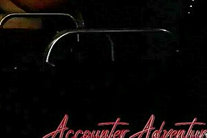 Latina accountant rides monster cock in sensual anal sex at night, moaning loudly in this public adventure.