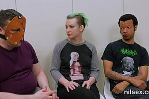 Naughty Kitten Faces Awkward Anal Treatment in Asylum