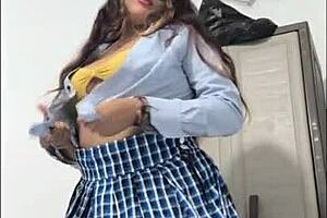 I'm Very Horny! No Classes Today, Boyfriend Coming to Fuck Me Tonight!