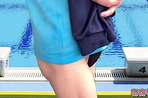 i cum in women's swimsuits during class?