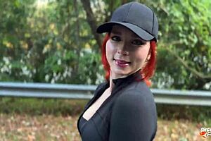 Morning Run Stranger Gets Fucked Hard in Tight Pussy