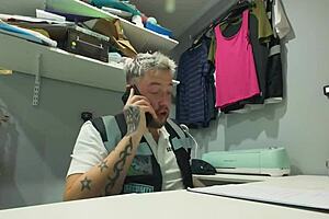 i roleplay as a shoplifting slut with lola eastking, dirty talking about my big tits