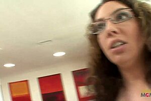 Yo, horny brunette with big boobs seduced him for wild action