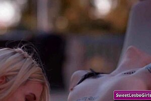 Naughty goth babes Aiden Ashley and Charlotte enjoy deep pussy licking and strap-on fucking until they cum.