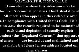 Jelena Jensen's Anal Solo Play!