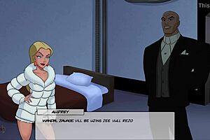 Livewire in Catsuit Sucks Cock in DC Comics Cosplay