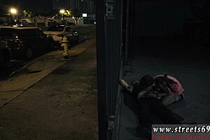 Model in Glasses Gets BDSM Passes from Guys