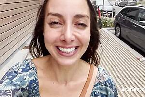 Ana Feels Excited Flashing and Fingering Herself Nude in Public for Ersties