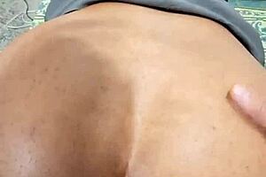 In Florida, a girl complains as her father-in-law keeps pounding her big ass anally