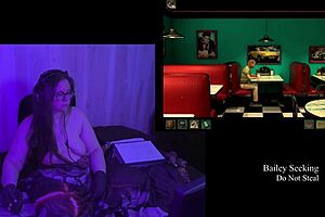 brunette bbw with big natural tits playing naked in secrets can end remaster part 3