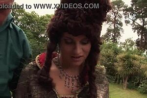 Jodi James And Stacey Saran Cosplay Cunts Fucked Two At A Time By Strangers!