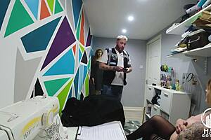 i roleplay as a shoplifting slut with lola eastking, dirty talking about my big tits