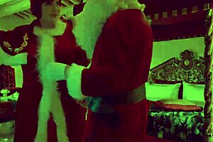 granny carmen's christmas in july stick and dick orgasms?