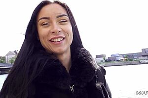 German Scout Perfect German Latina Teen Caramella Del X Pickup For Casting Fuck