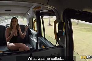 Taxi Driver Fucks Honour May While Fingering Her Ass
