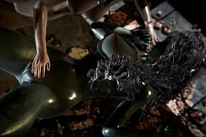 Ranni squirts for Melina in this lesbian Elden Ring scene?