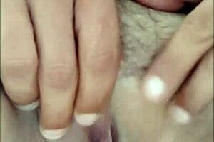 Fucking my wife's tight anal, she yells it hurts, pull out I'm gonna mess up!