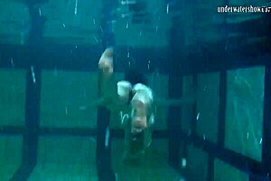 i love watching katka and barbara's bouncing tits underwater