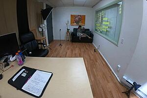 Nataly dewalt gags on cock in casting interview