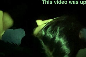 Cousin Gives Blowjob While Family Sleeps