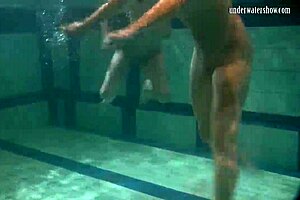 i love watching katka and barbara's bouncing tits underwater