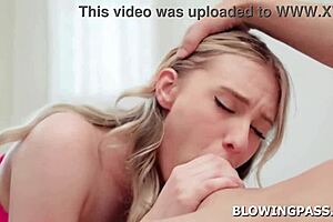 Melody marks gags on monster cock with titty fuck, masturbation, and ripped clothes in petite 18+ ecstasy.