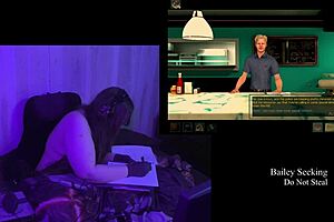 brunette bbw with big natural tits playing naked in secrets can end remaster part 3