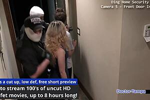 Dr Tampa at FEMA Camps - Michelle Anderson Gets Handcuffed and Sucked Off in Backstage POV Action. See the Slaps and Big Tits!