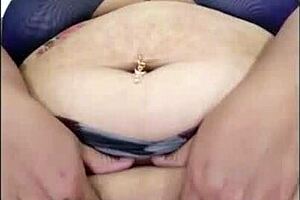 Hey, chubby girl, swallow all that milk in slow motion!