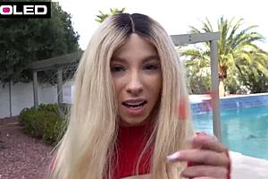 Anal slut gets her tight butthole stuffed with cum.