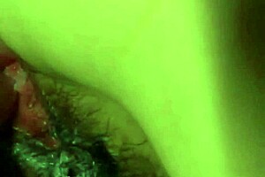 creampied milf pussy fucked across bar