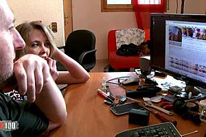 Larry Fucks His Horny Secretary Hard In The Office