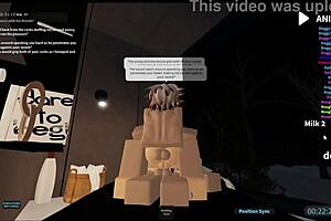 Slut Gets Gangbanged In Roblox Condo