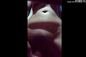 Woman enjoys solo time at home