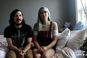 Homemade Porn By Wifebucket - Romantic Sex Of Newlywed Couple On Sofa!