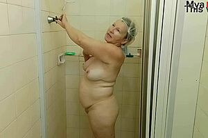 Did you see her masturbating in the shower?