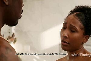 Steamy Shower with Wife's Friend Riding