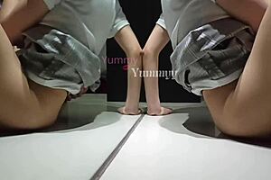 i fucked my stepsister while she was wearing her uniform, man it was hot.